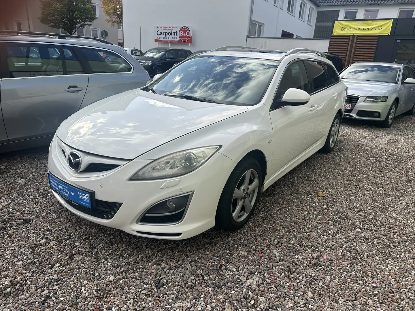 Mazda 6 2.2 CRDT Sports-Line (132kW)***VOLLAUSSTATUNG*** Weiß - 2