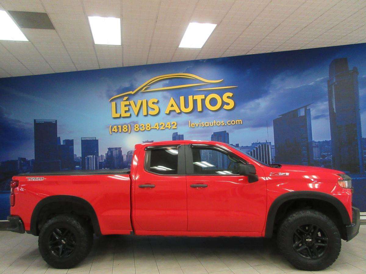 2019 Chevrolet Silverado 1500 CUSTOM TRAIL BOSS Z-71 V-8 5.3 LITRES 4X4 BEAU LOO