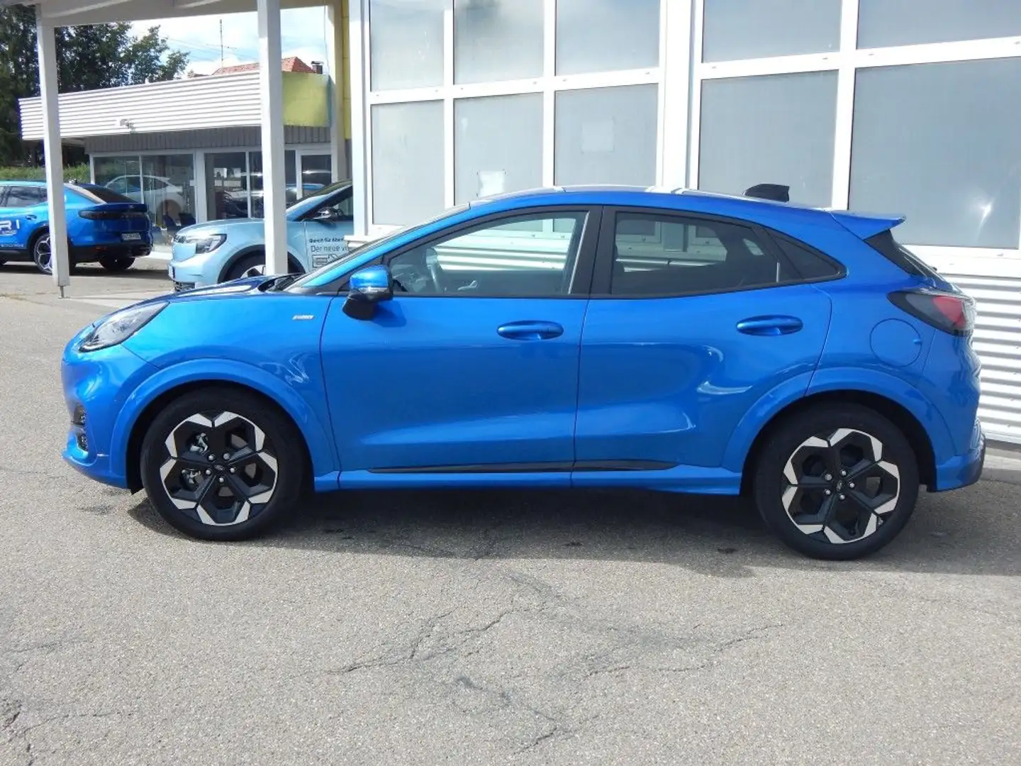 Ford Puma 1.0 EcoBoost Hybrid Aut. ST-LINE X Blau - 2