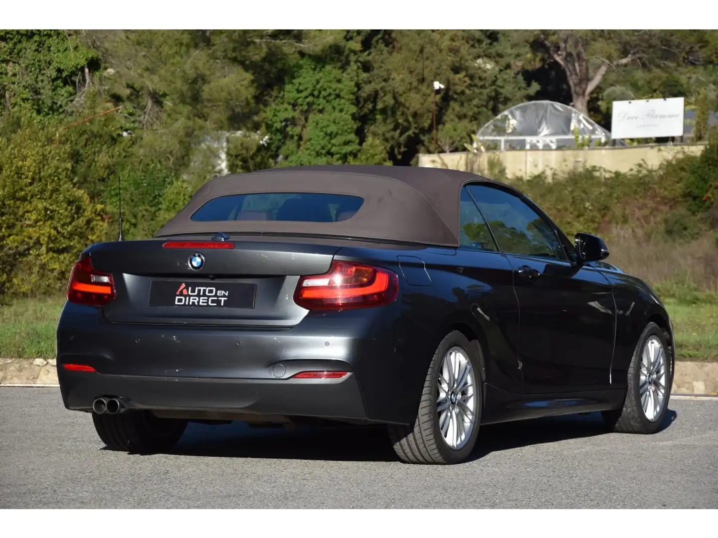 BMW 220 220i Cabriolet - BVA Sport CABRIOLET F23 M Sport PHASE 1 Gris - 2