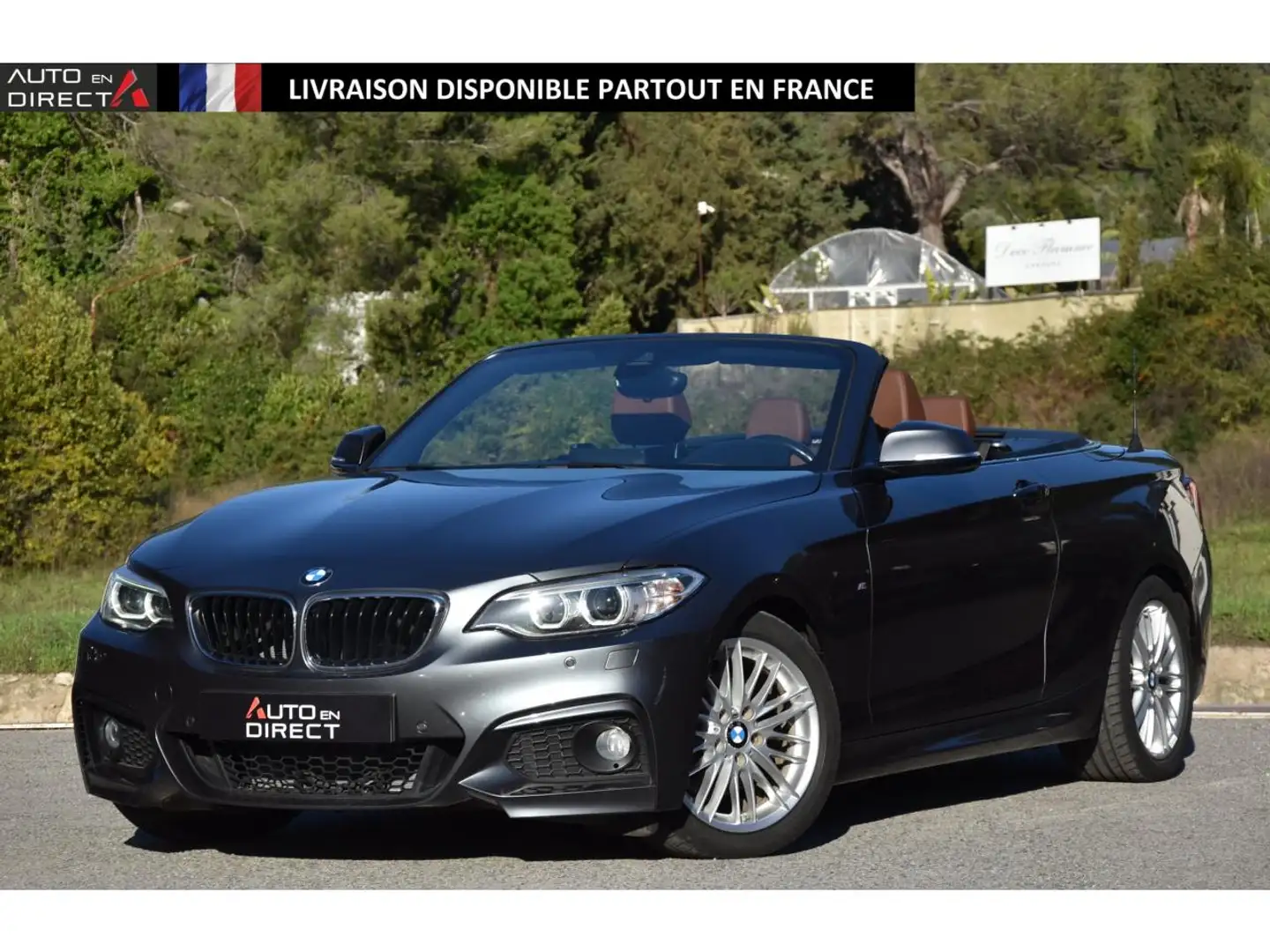BMW 220 220i Cabriolet - BVA Sport CABRIOLET F23 M Sport PHASE 1 Gris - 1