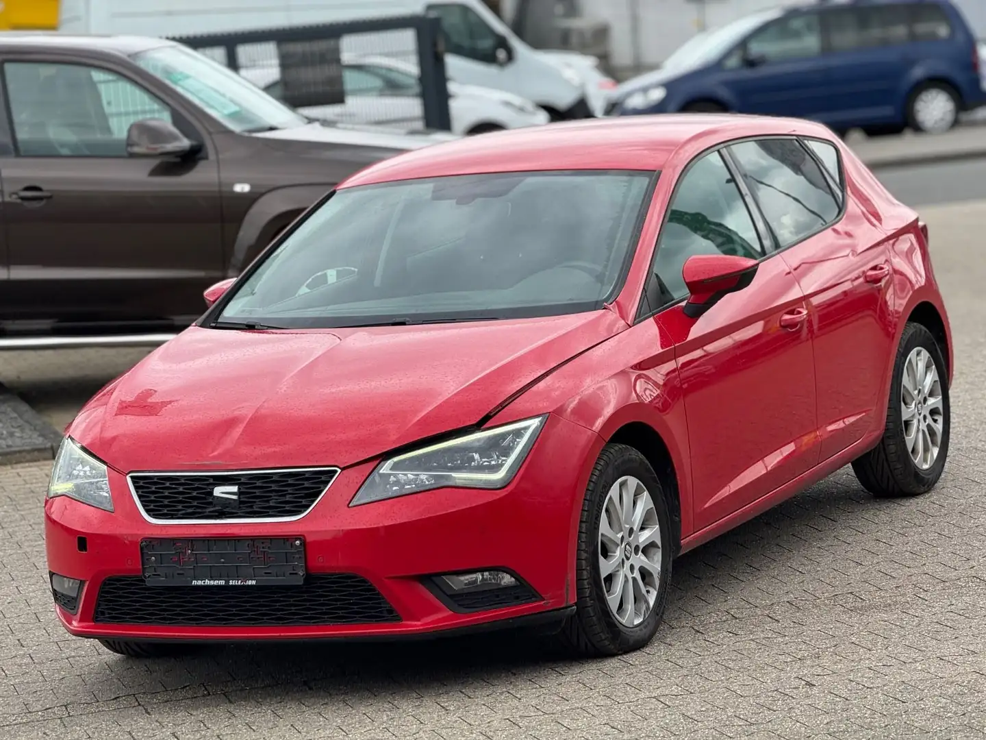 SEAT Leon Style 1.6 TDI Euro6,Navi Klimaaut,LED Roşu - 1