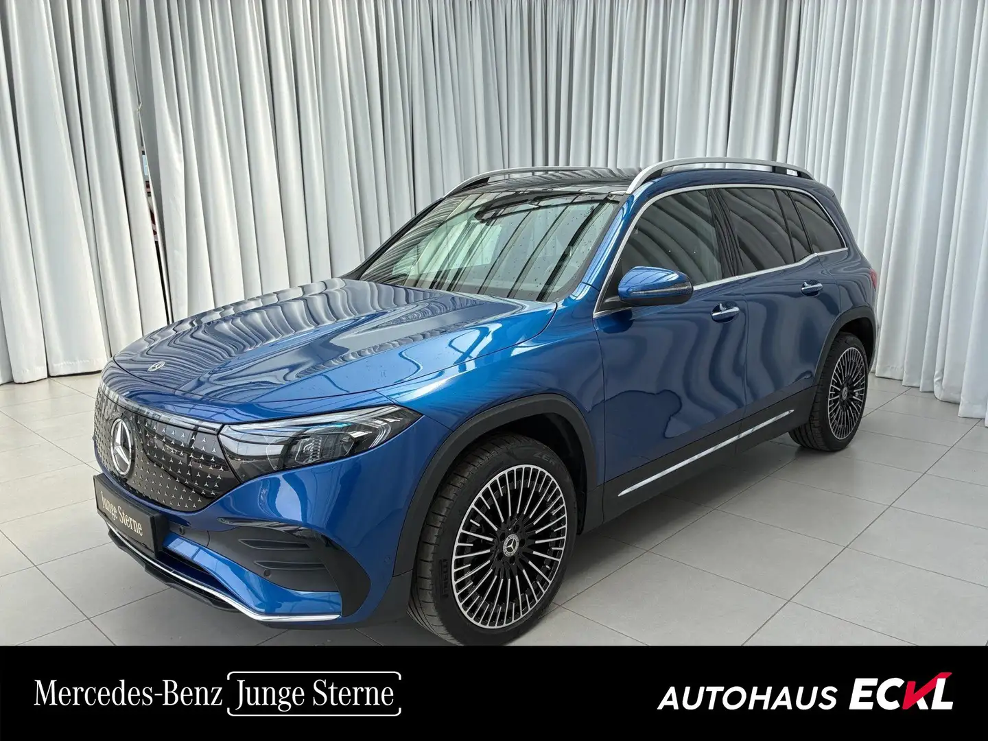 Mercedes-Benz EQB 300 4MATIC Österreich-Edition SpurW SportS. Blau - 1