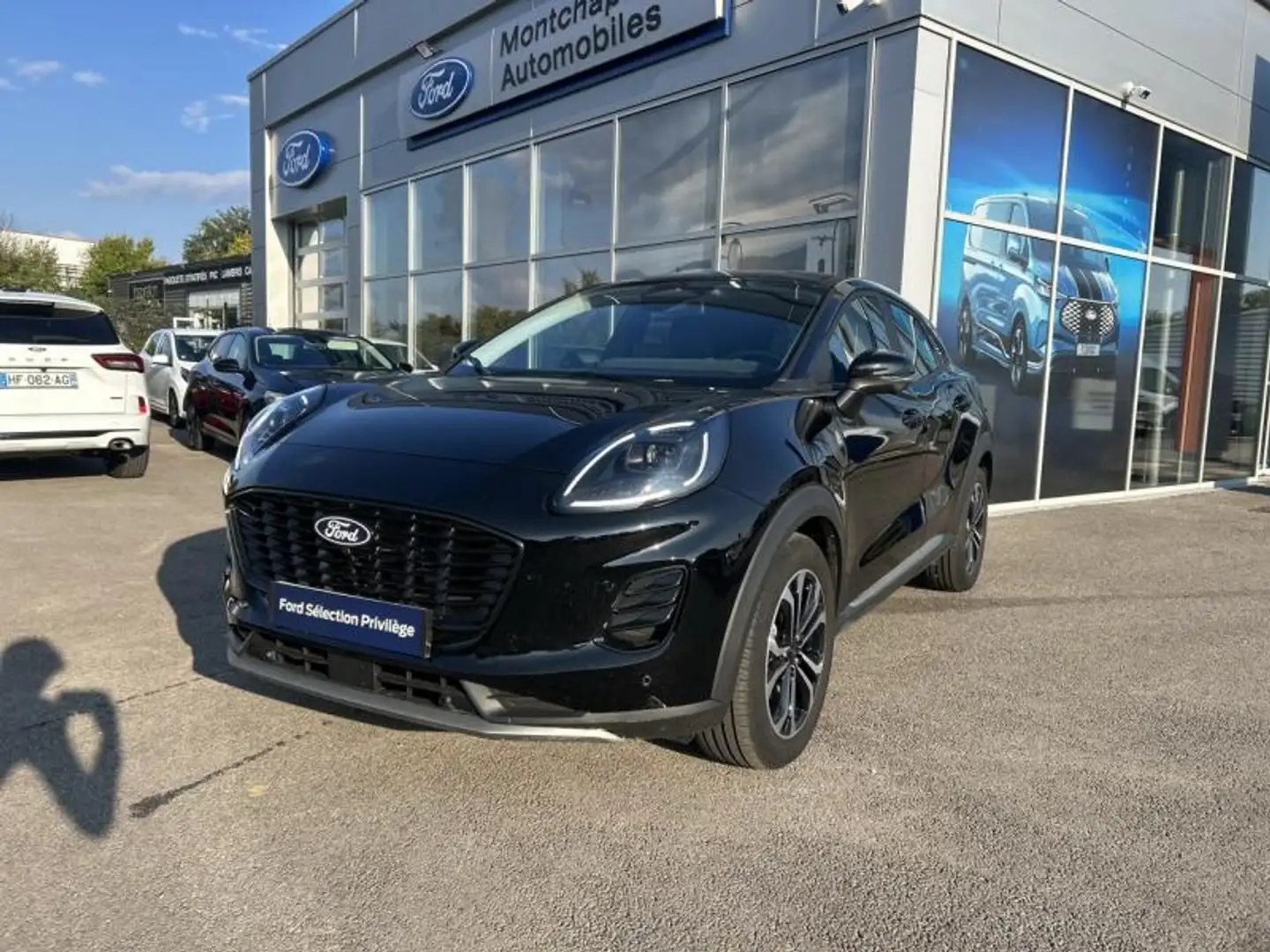 Ford Puma 1.0 EcoBoost Hybrid 125ch Titanium S\u0026S Schwarz - 1