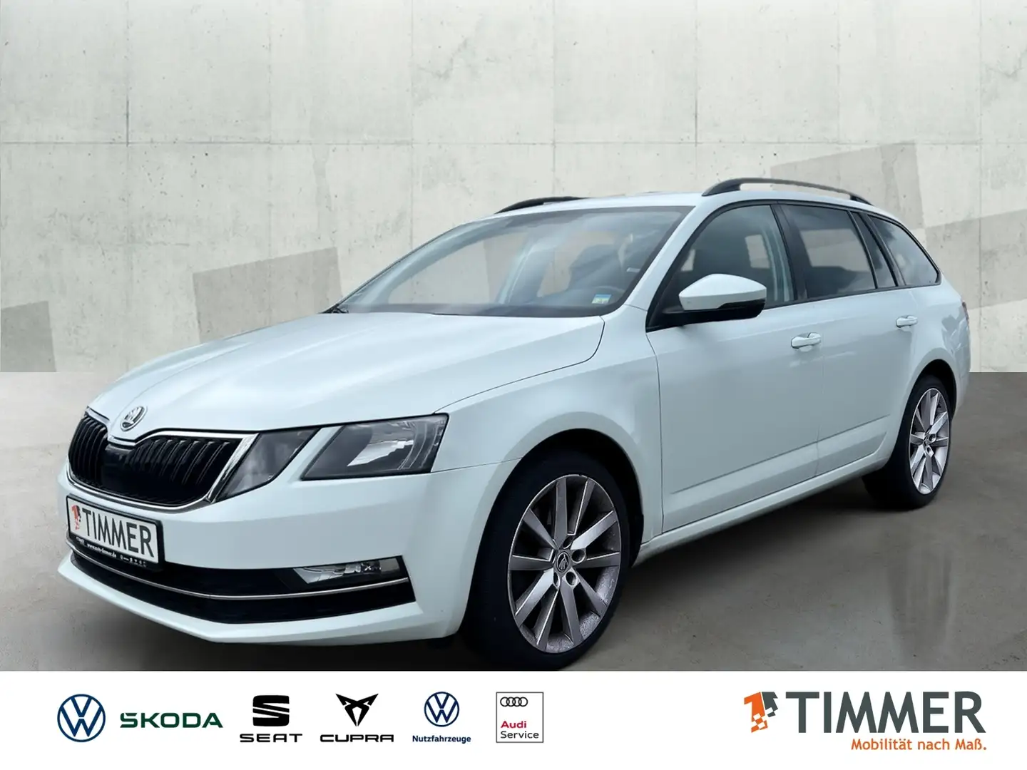 Skoda Octavia Combi 1.8 TSI Style DSG*LED*PDC*SHZ*AHK*NAVI* Weiß - 1