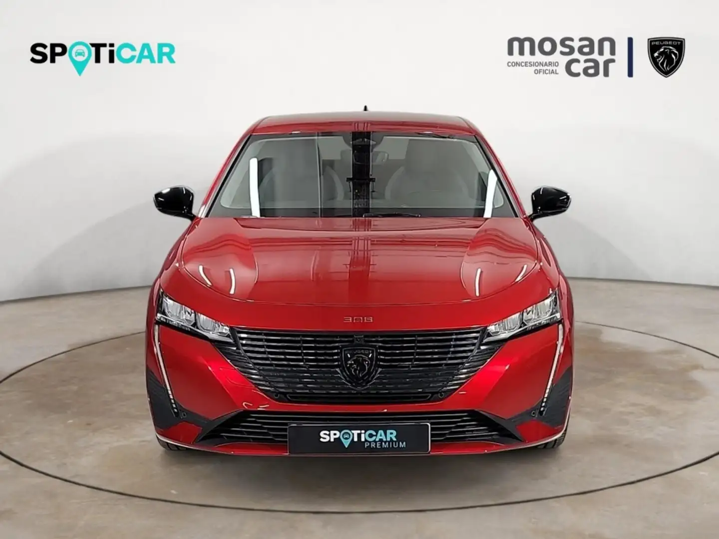 Peugeot 308 1.5 BLUEHDI 130 EAT8 ALLURE GPS LL17 RADAR AR+CAM Rojo - 2