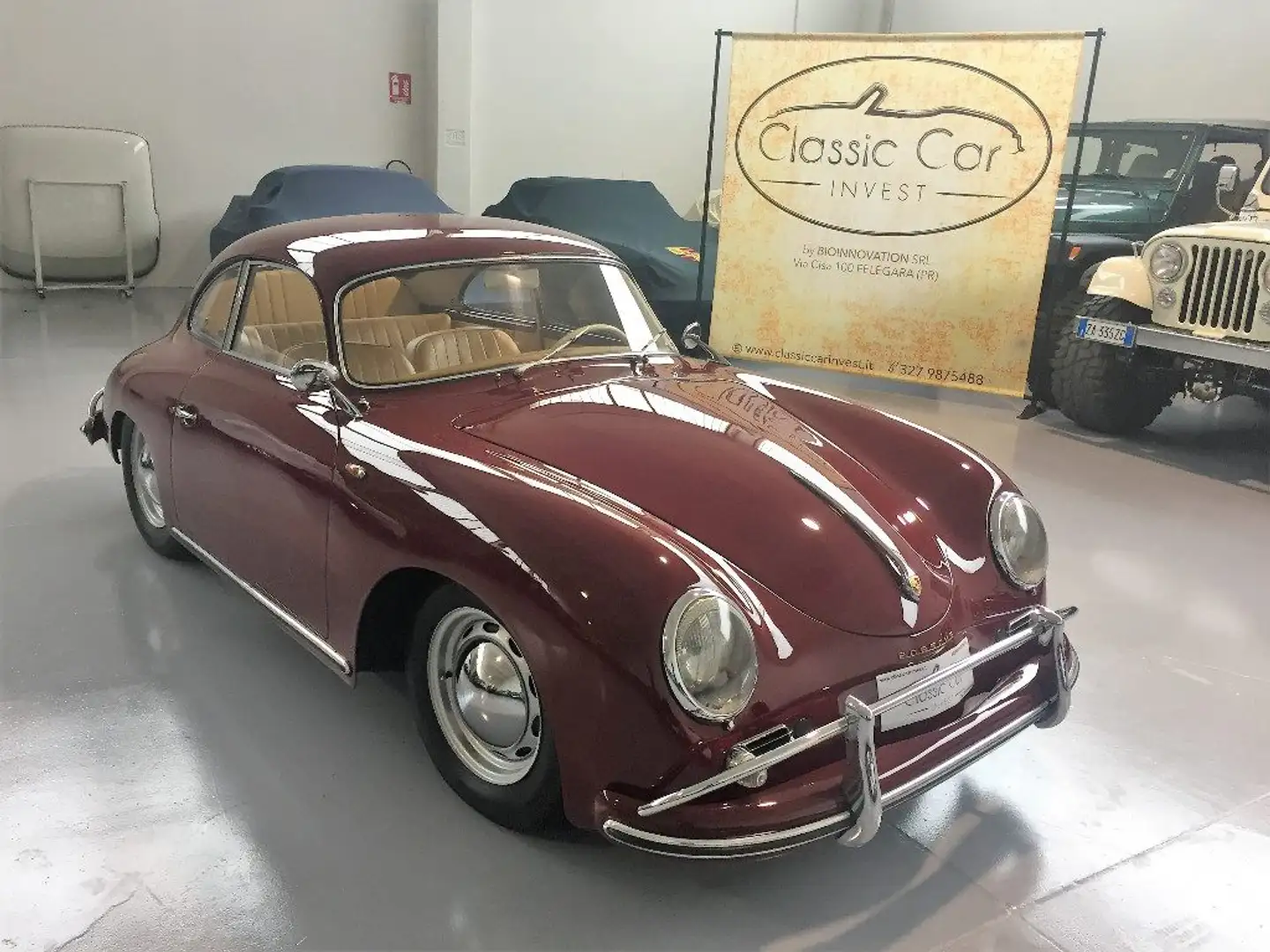 Porsche 356 A coupè Rot - 1