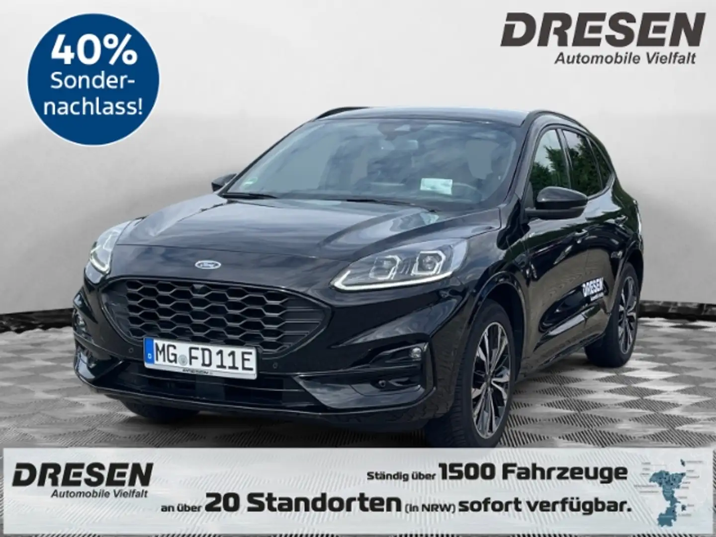 Ford Kuga ST-Line X 2,5l PHEV*22.755,- € unter NP + Topausst Noir - 1