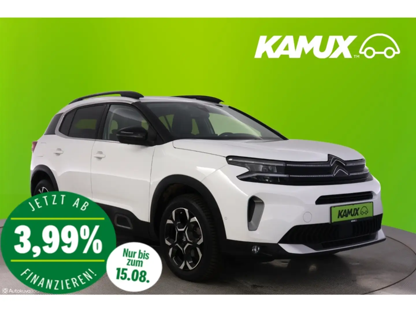 Citroen C5 Aircross 1.2PureTech Aut.Shine S&S+LED+KAMERA Weiß - 1
