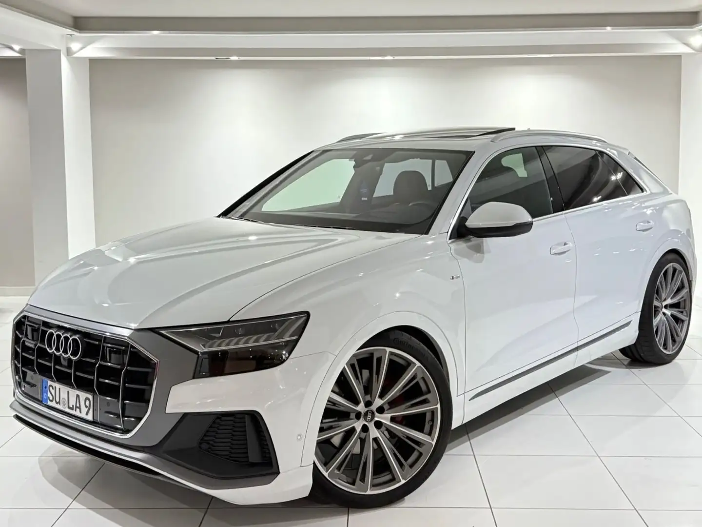 Audi Q8 50 TDI quattro S-Line/Matrix/Pano/B&O Blanc - 2