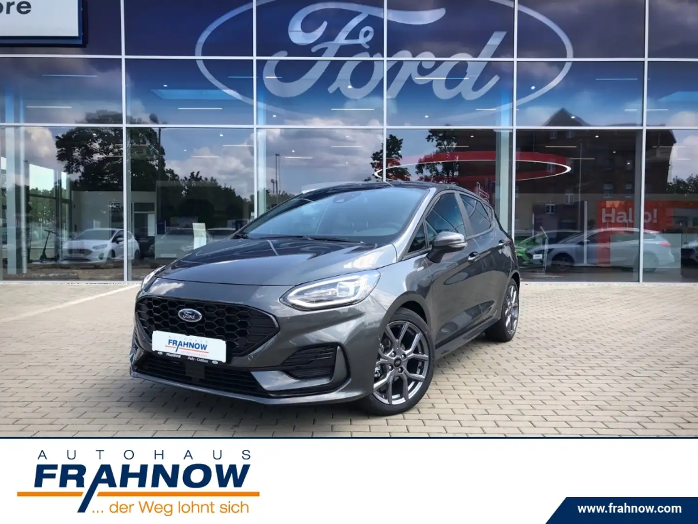 Ford Fiesta 1.0 EcoBoost MHEV ST-Line X MATRIX-LED NAVI SHZ Grau - 1