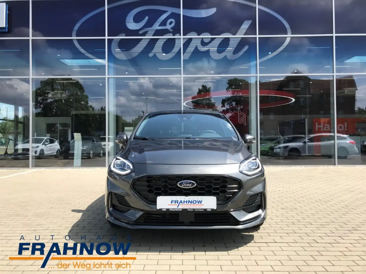 Ford Fiesta 1.0 EcoBoost MHEV ST-Line X MATRIX-LED NAVI SHZ Grau - 2