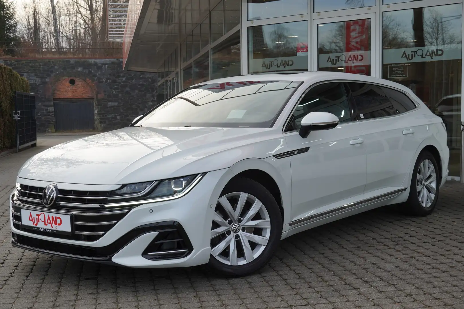 Volkswagen Arteon Shooting Brake 2.0TDI R-Line 4M AHK ACC Blanc - 2