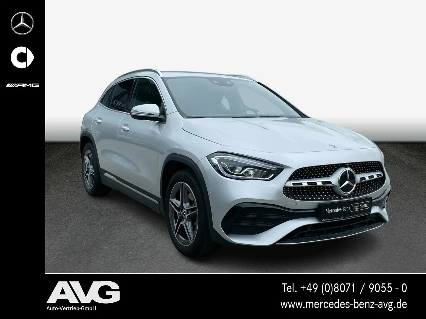 Mercedes-Benz GLA 250 GLA 250 4M AMG-Line Business-P RFK LED MBUX "19 Argent - 2