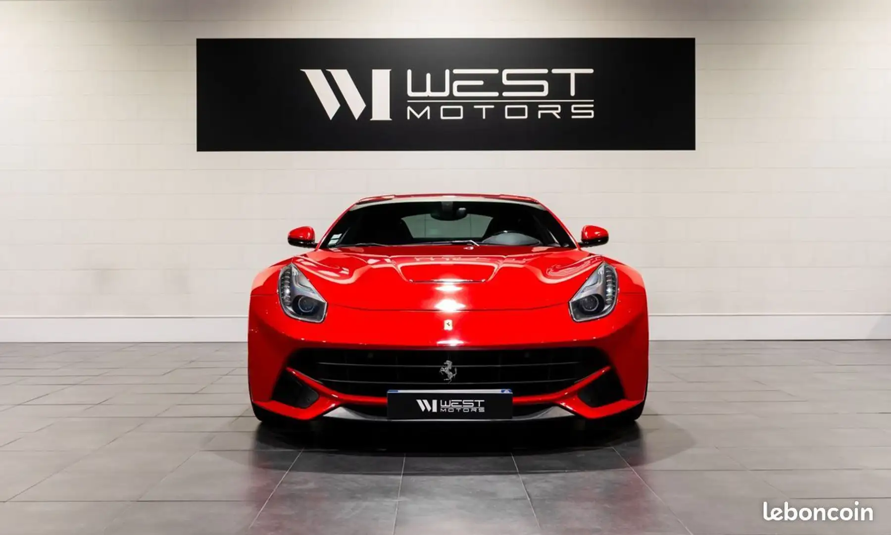 Ferrari F12 V12 6.3 740 FRANCAISE Carbone Cuir étendu Sièges élec chauffants à mémoire 1733EMOIS Roşu - 2