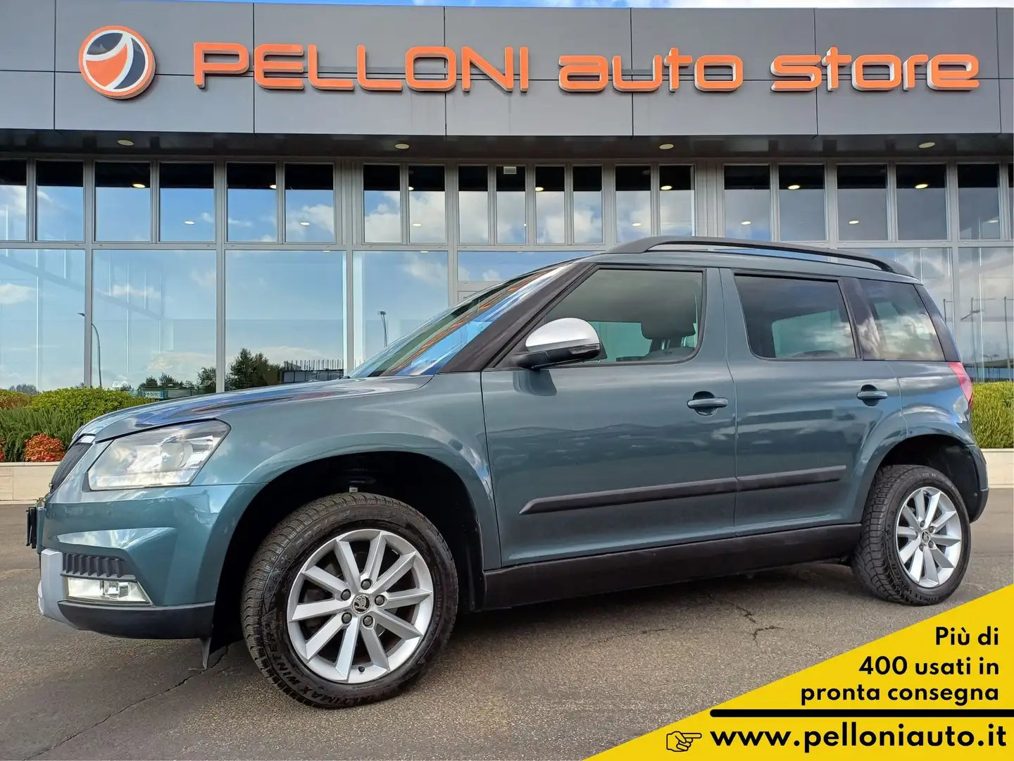 Skoda Yeti 1.6 TDI CR 105 CV 1°prop - GARANZIA-KM CERTIFIC Verde - 1