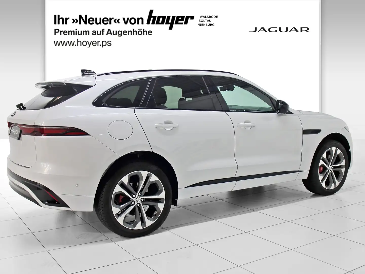 Jaguar F-Pace P400e AWD R-Dynamic HSE Hybrid AHK HUD Weiß - 2