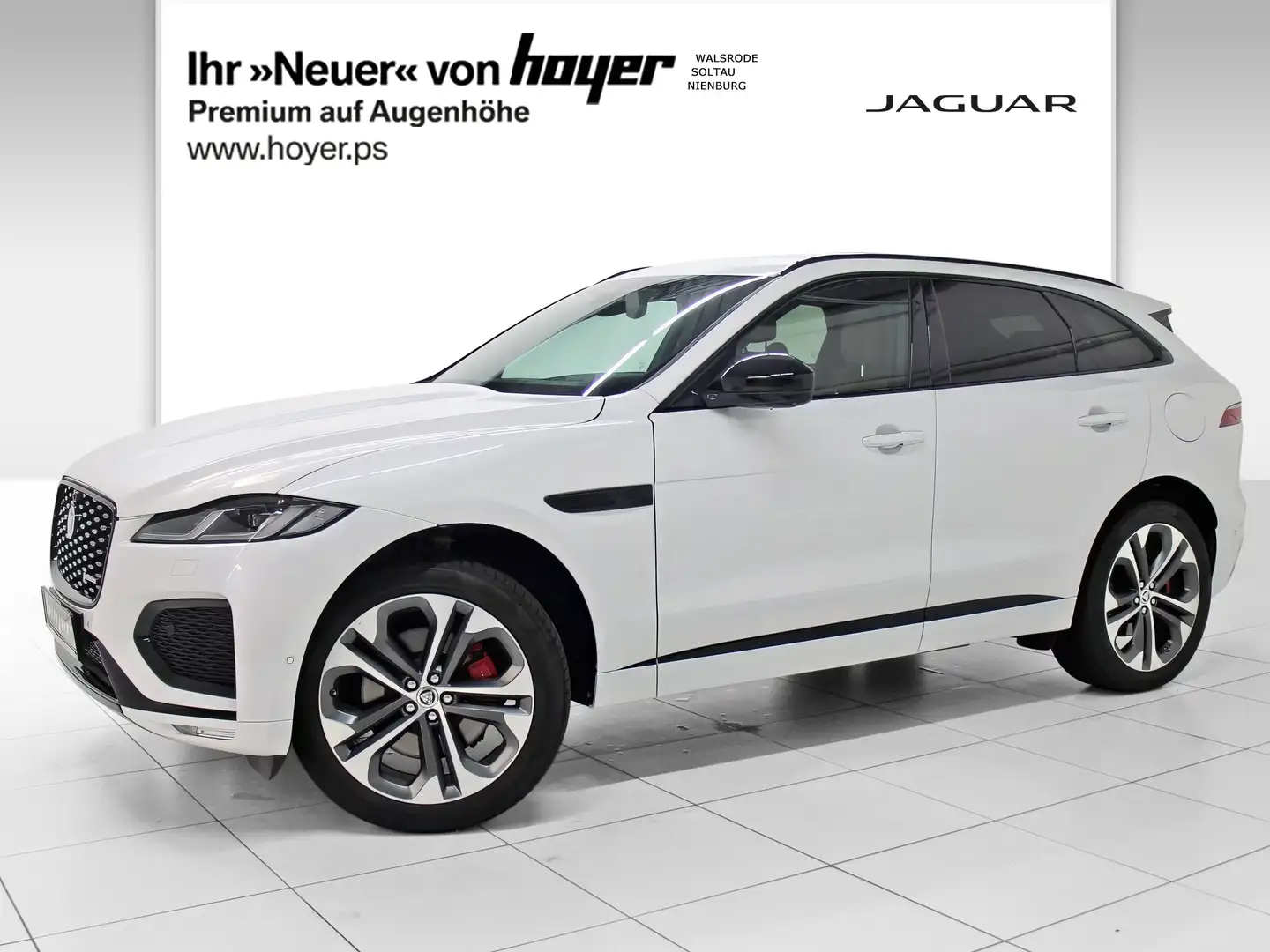 Jaguar F-Pace P400e AWD R-Dynamic HSE Hybrid AHK HUD Weiß - 1