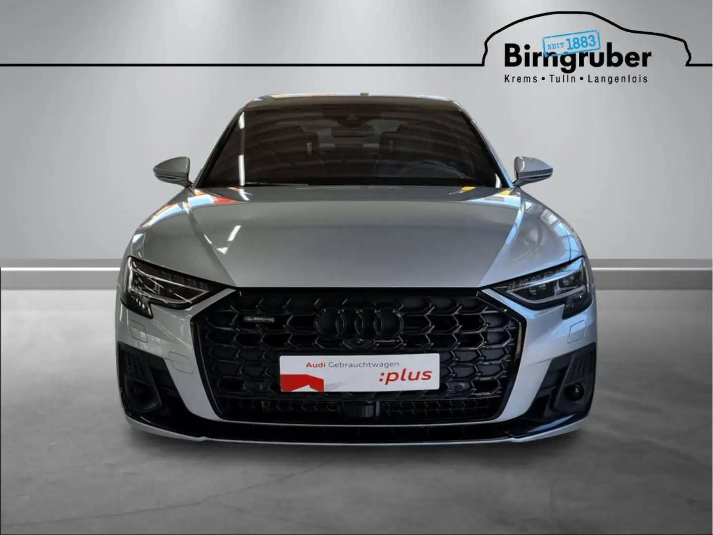Audi A8 60 TFSI e quattro Lang Silber - 2