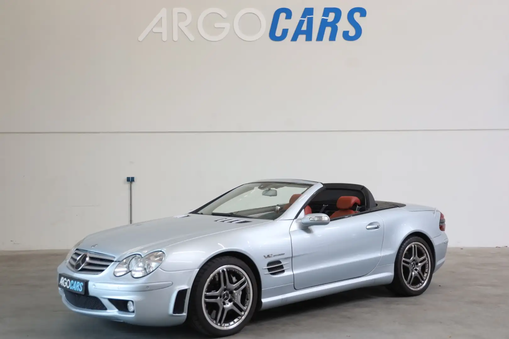 Mercedes-Benz SL 65 AMG SL65 V12 612PK HARDTOP RED LEDER PANO BOSE FULL OP Grau - 1