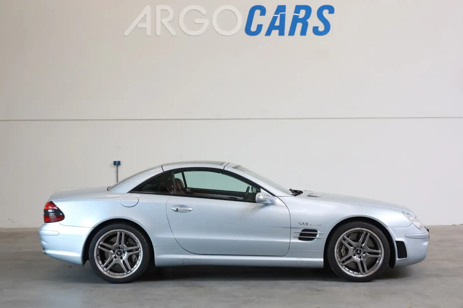 Mercedes-Benz SL 65 AMG SL65 V12 612PK HARDTOP RED LEDER PANO BOSE FULL OP Grau - 2