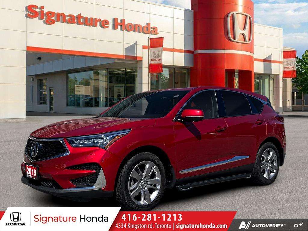 Red 2019 Acura RDX SUV / Crossover Automatic