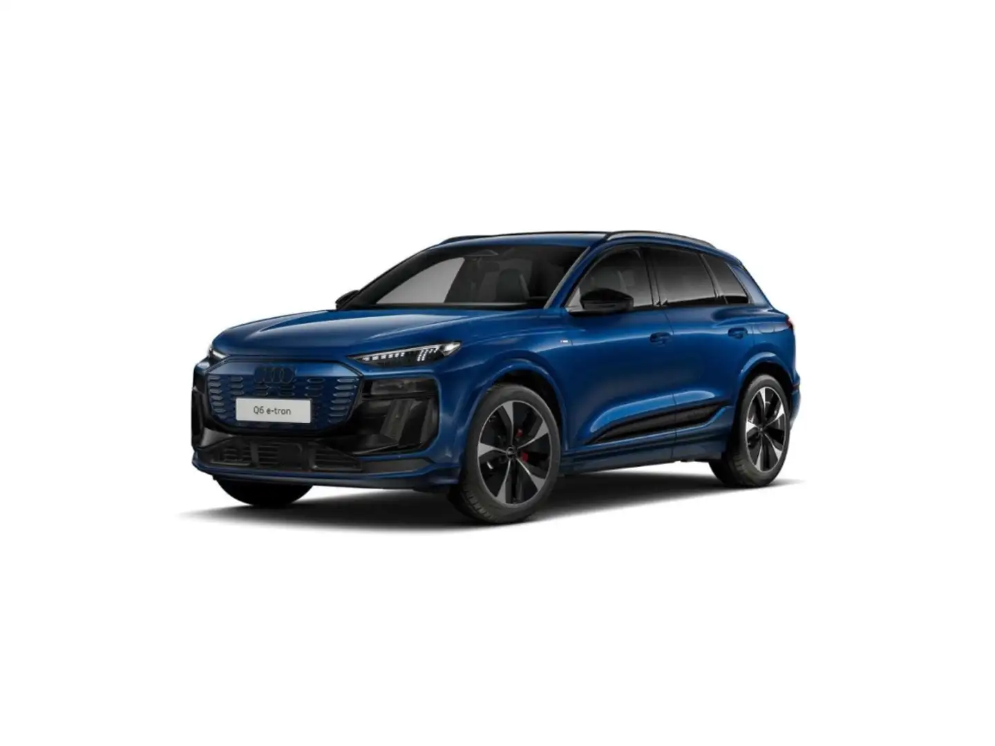 Audi Q6 e-tron SUV S line qu. W-Pumpe/AHK/Pano/AR-HUD Bleu - 2