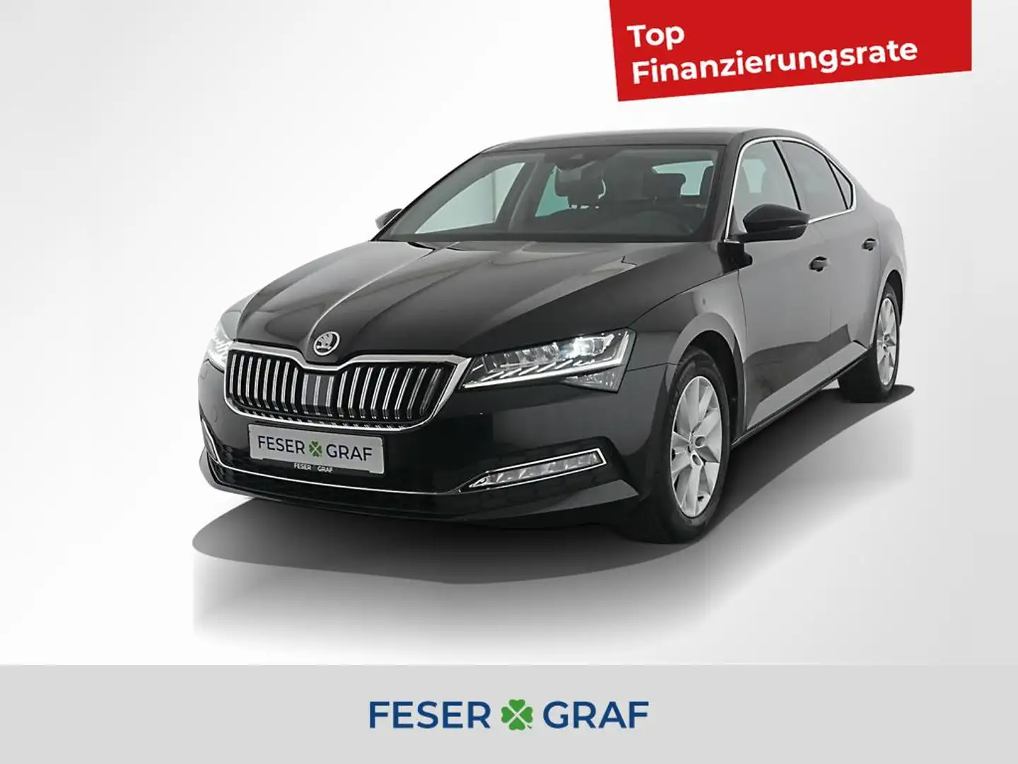 Skoda Superb 1.5 TSI Style DSG Matrix-LED / ACC / PDC / el. Hec Negro - 1
