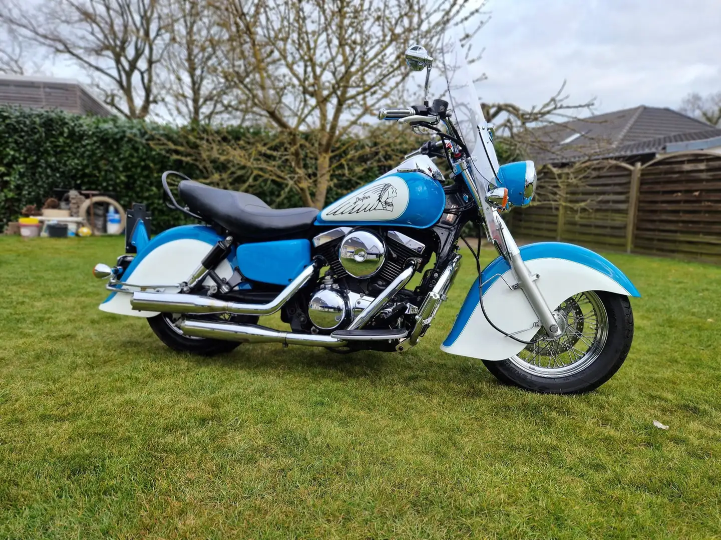Kawasaki VN 1500 Kawasaki VN 1500 Drifter V&H Blu/Azzurro - 2