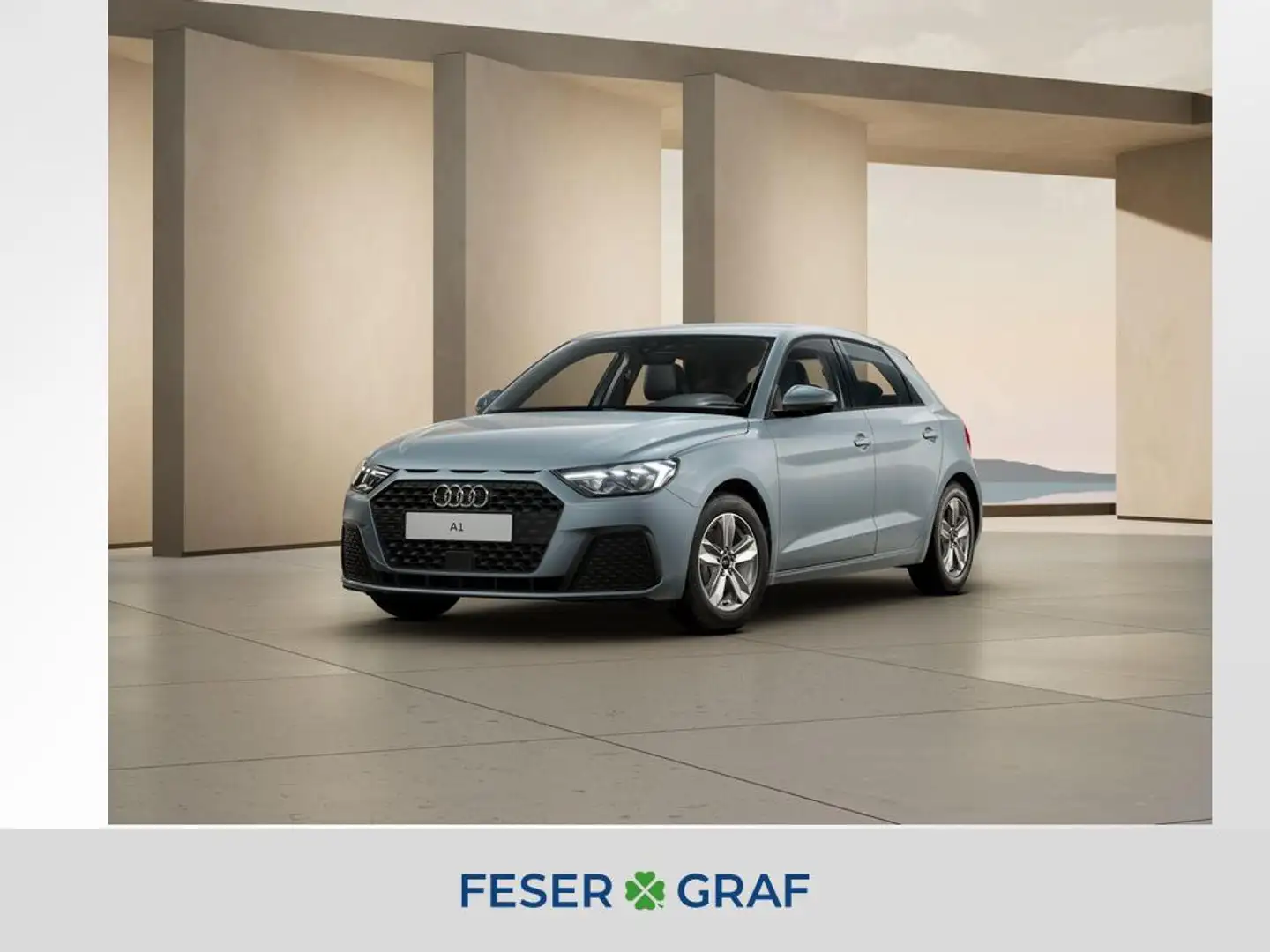 Audi A1 Sportback TFSI LED-SHZ-Phonebox-Sensoren V&H Gri - 1