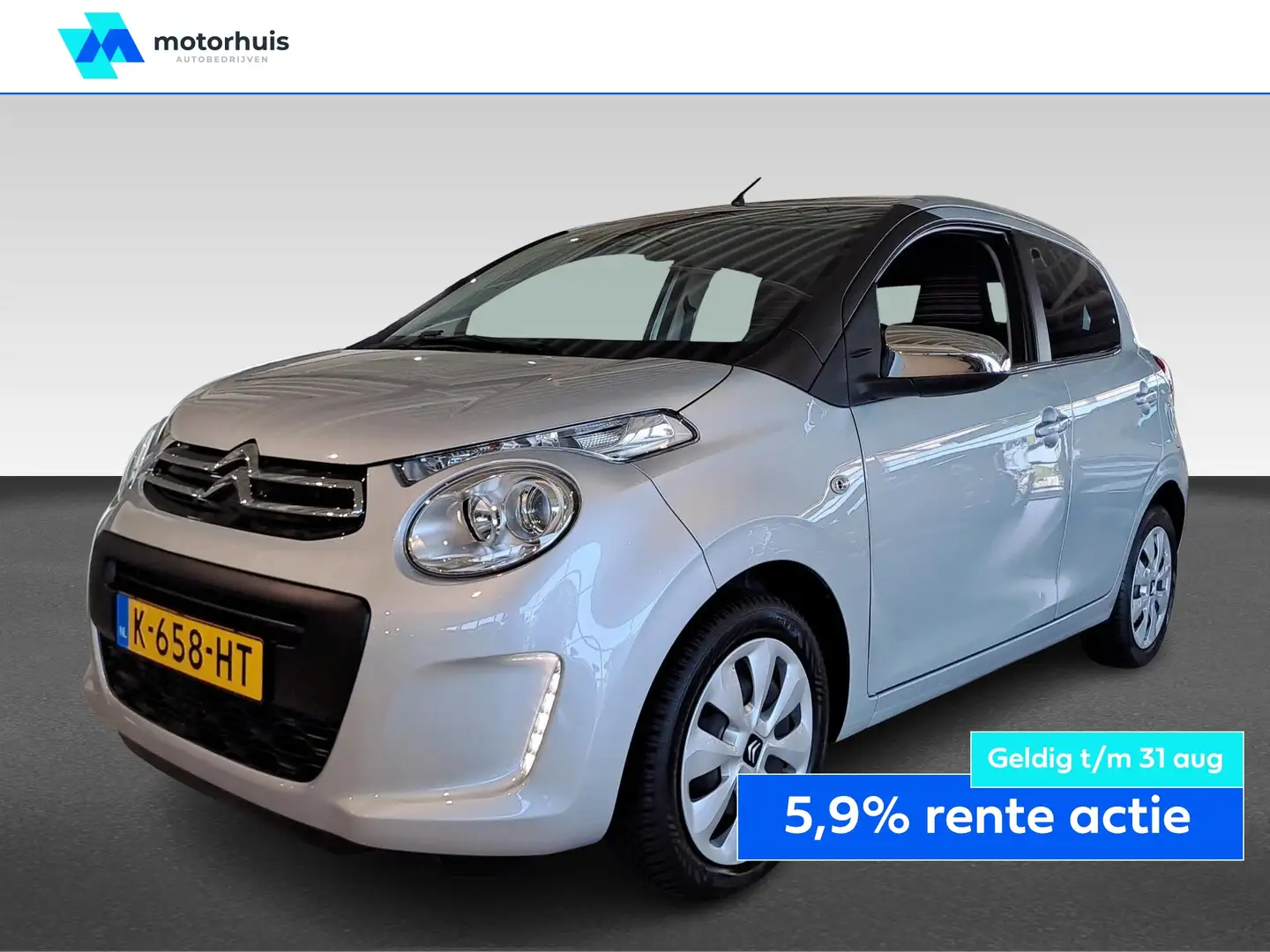 Citroen C1 1.0 VTi 72PK S&S 5D Feel Grijs - 1