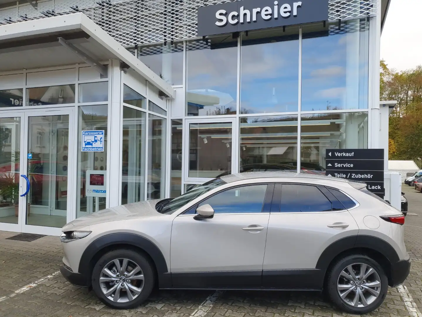 Mazda CX-30 2.5L Exclusive Garantie Silber - 1