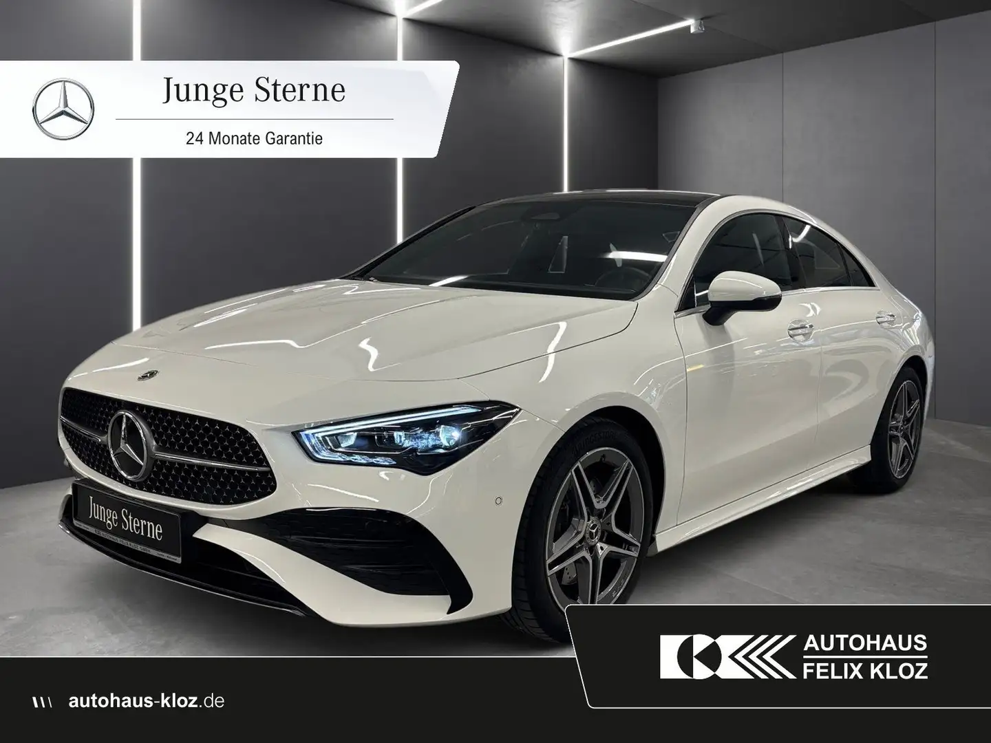 Mercedes-Benz CLA 200 AMG Prem*Pano*Distro*MBeam*Totwi*CarPla* Blanco - 1