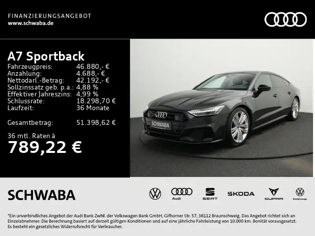 Audi A7 55 eTFSI qu. S line*PANO*HdUp*8fach
