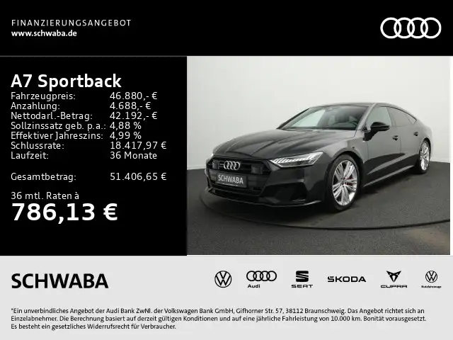 Audi A7 55 eTFSI qu. S line*PANO*HdUp*8fach
