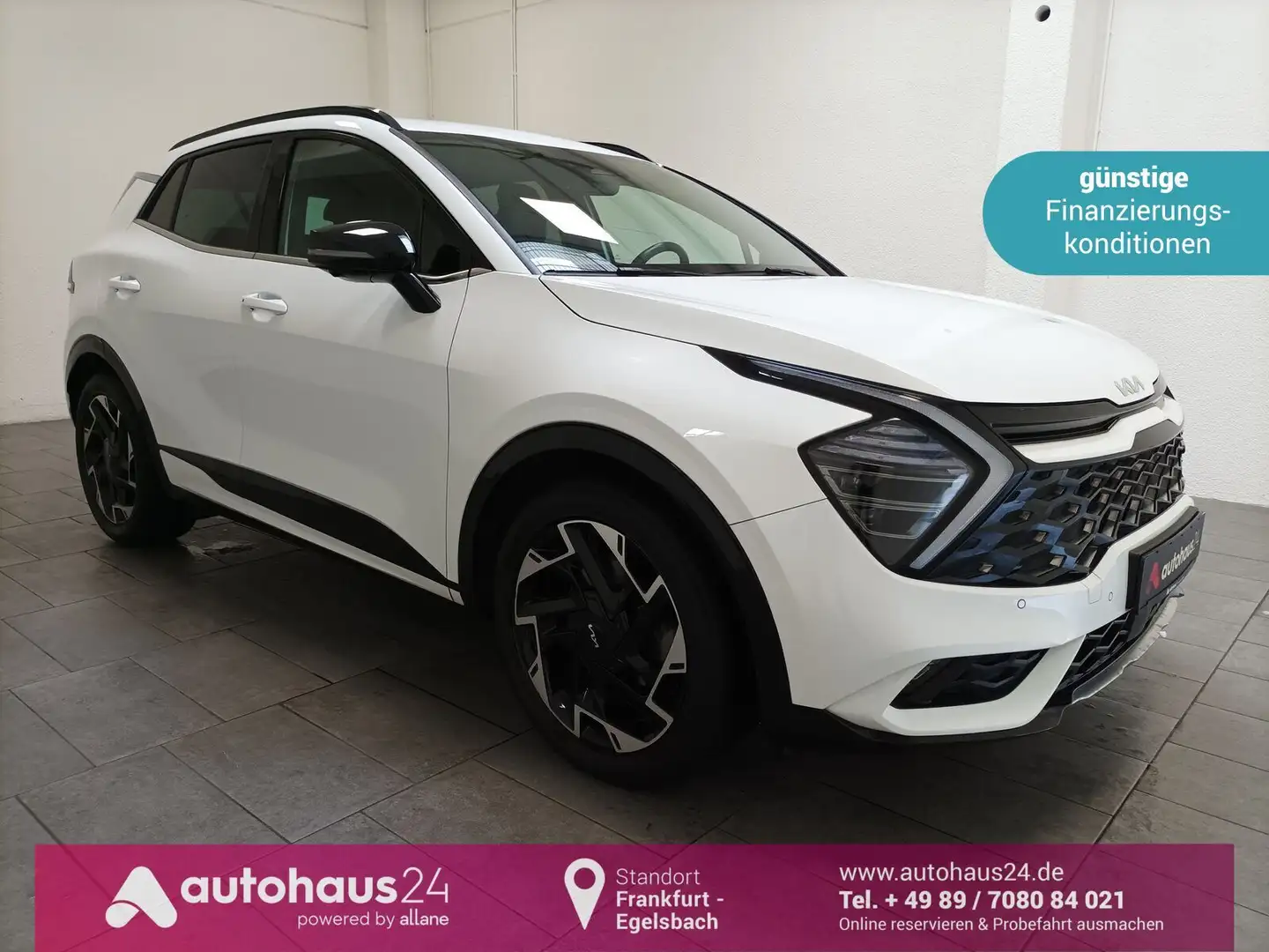 Kia Sportage 1.6 T-GDI GT-Line|4WD|Navi|CAM|Sitzhzg. Weiß - 1