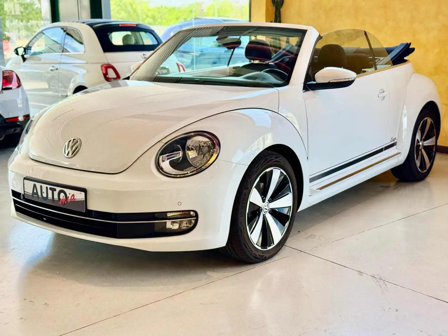 Volkswagen Maggiolino Cabrio 1.4 TSI CUP BlueMotion Technology Blanc - 1