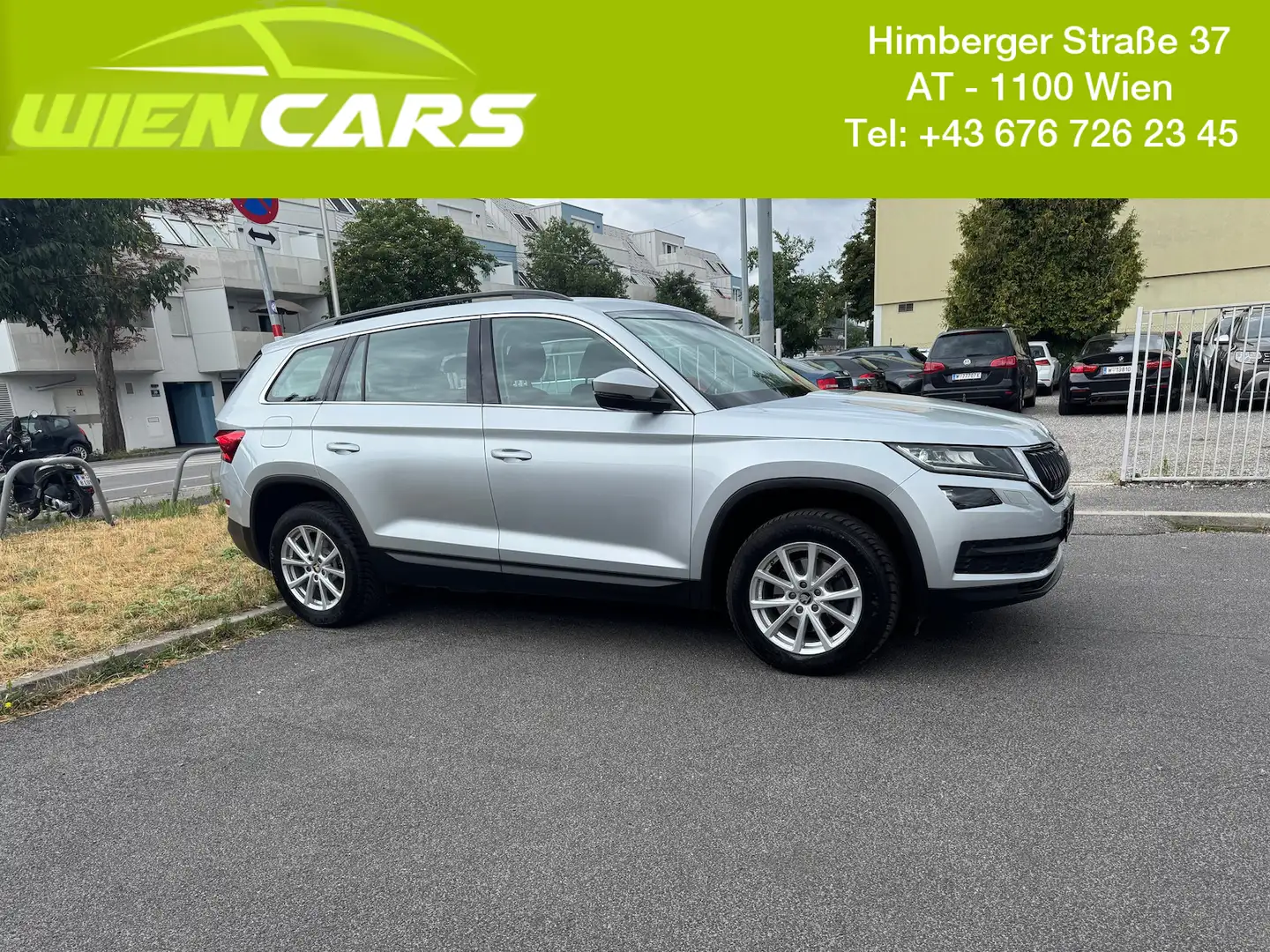 Skoda Kodiaq 2.0 TDI SCR 4x4 Ambition DSG*LED*NAVI*PDC Grijs - 1