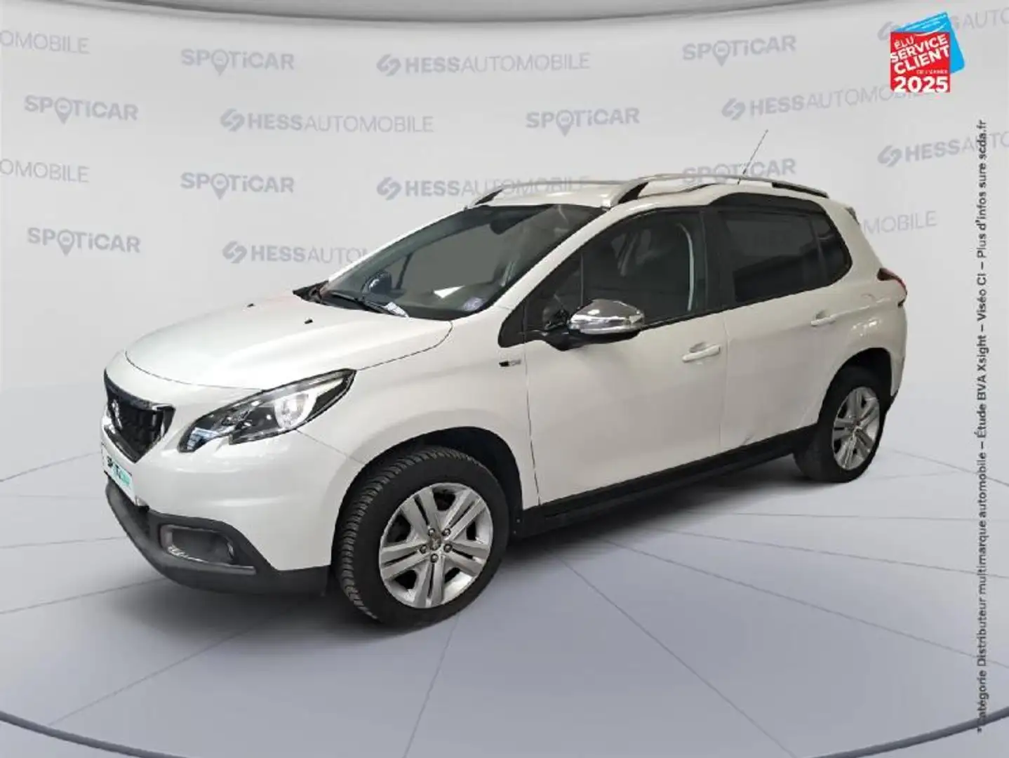 Peugeot 2008 1.2 PureTech 110ch Style S\u0026S Blanc - 1