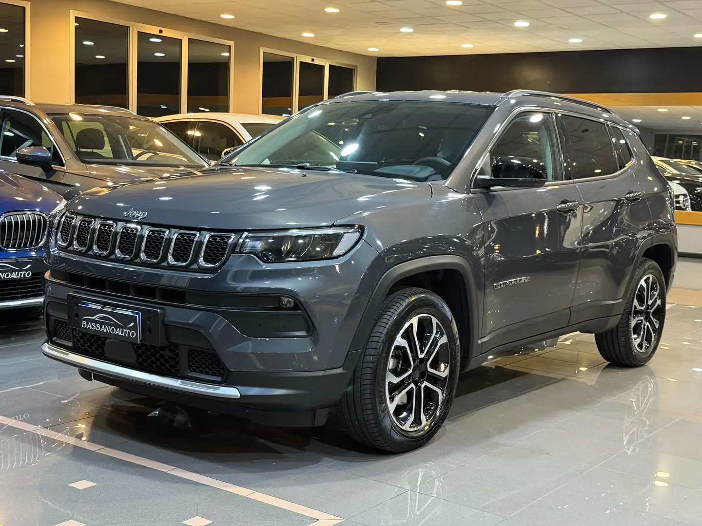 Jeep Compass 1.5 turbo IBRIDO/BENZINA 2wd 130cv 2023!!! Gris - 1