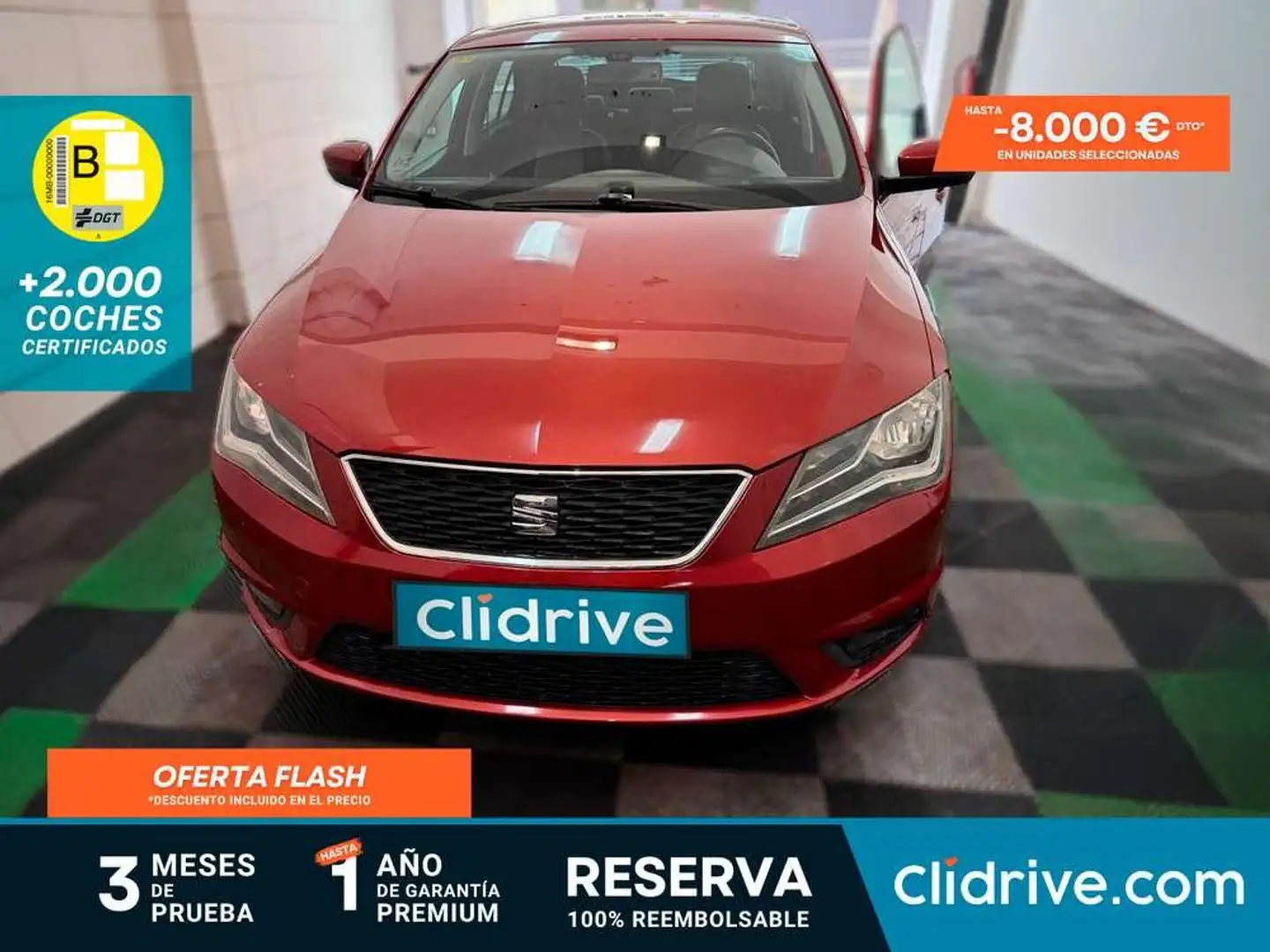 SEAT Toledo 1.6TDI CR Style 115 Rojo - 1