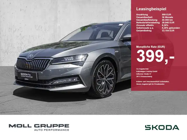 2023 Skoda Superb in Grey for sale