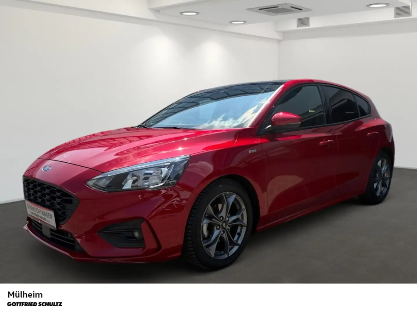 Ford Focus Lim 1.0 EcoBoost LED NAV PANO KAMERA ST-Line ALLSE Rouge - 1