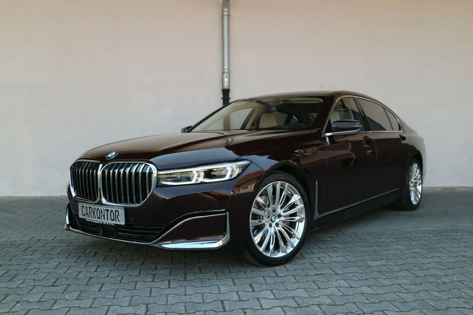 BMW 730 Ld *FOND ENT*20 ZOLL*NAPPA" Rouge - 1