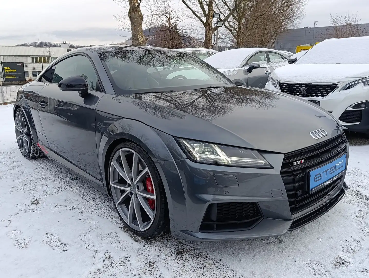 Audi TTS Coupe 2.0 TFSI quattro Alcantara Matrix LED Grau - 2