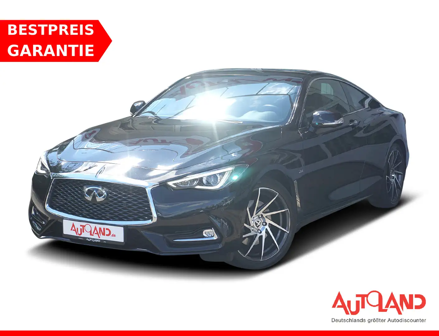 Infiniti Q60 Coupe 2.0 Aut. LED Navi 360° Sitzheizung DAB Schwarz - 1