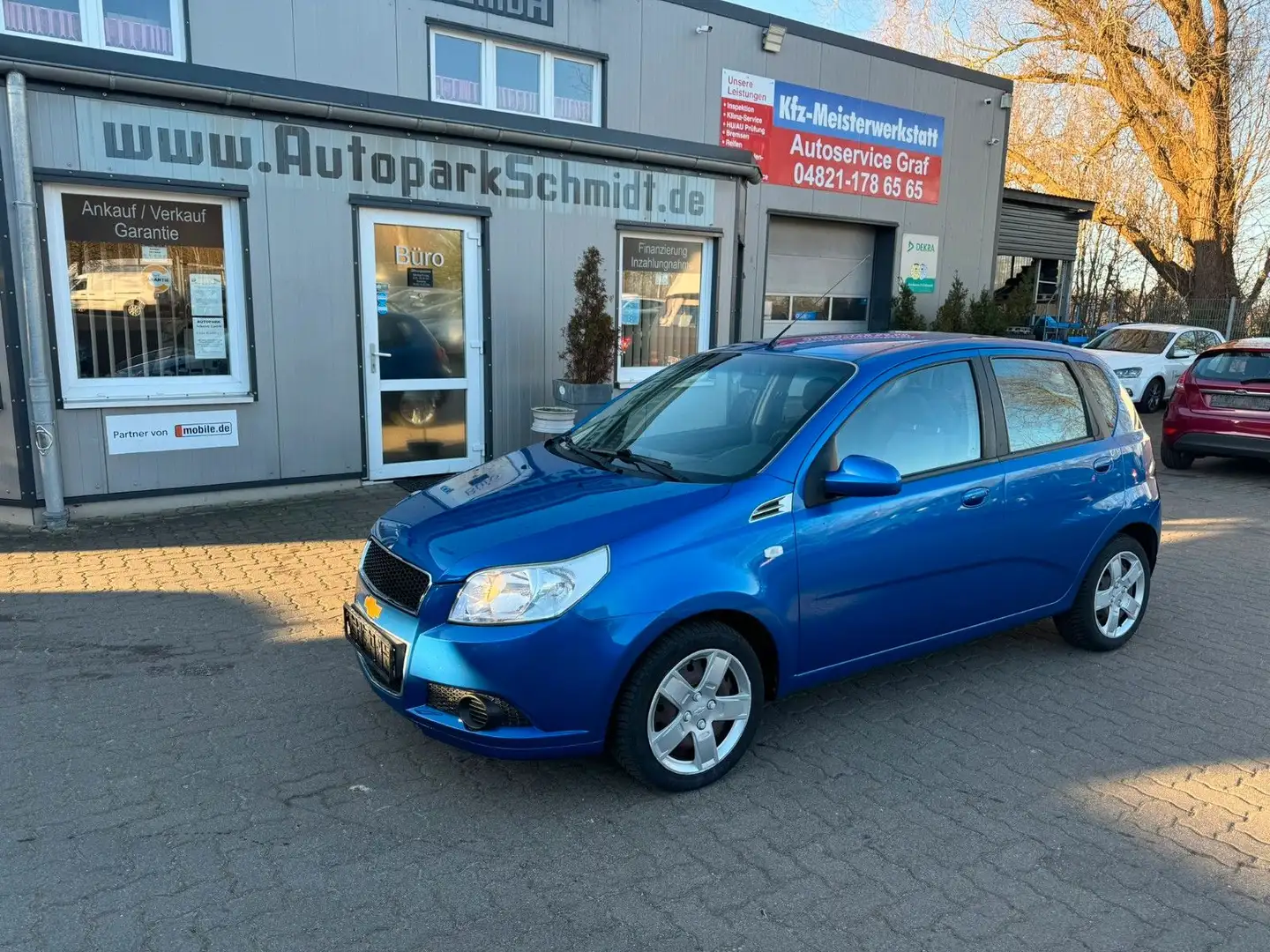 Chevrolet Aveo LS 5-TÜRIG°2-HAND°KLIMA°ALLWETTER°TÜV 10/27 Blau - 1