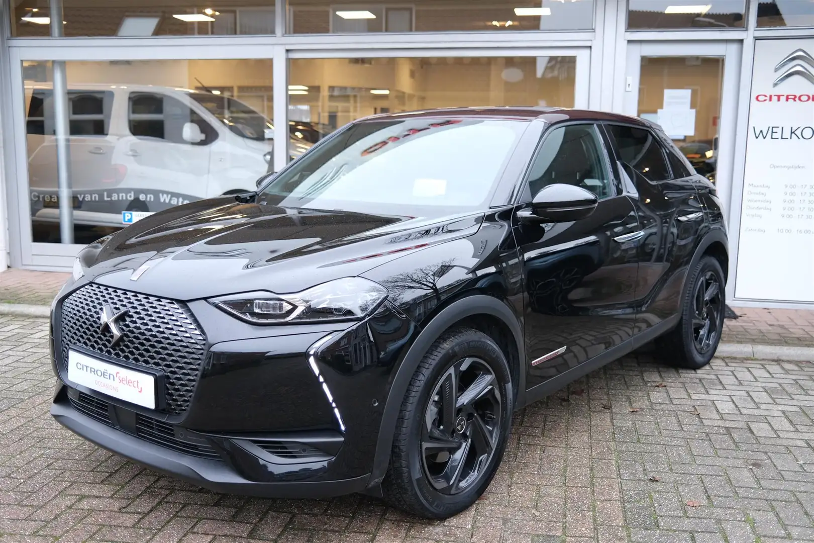 DS Automobiles DS 3 Crossback 155 Automaat La Première Nappa leer - Trekhaak all Schwarz - 1