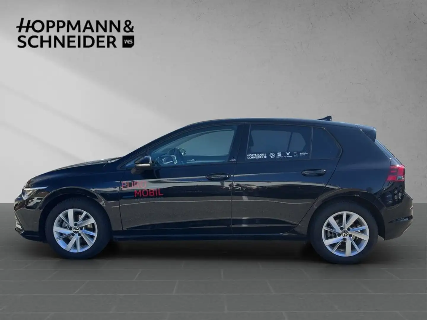 Volkswagen Golf VIII 1.5 eTSI MOVE -DSG-AHK-ACC-LED-NAVI-KL Noir - 2