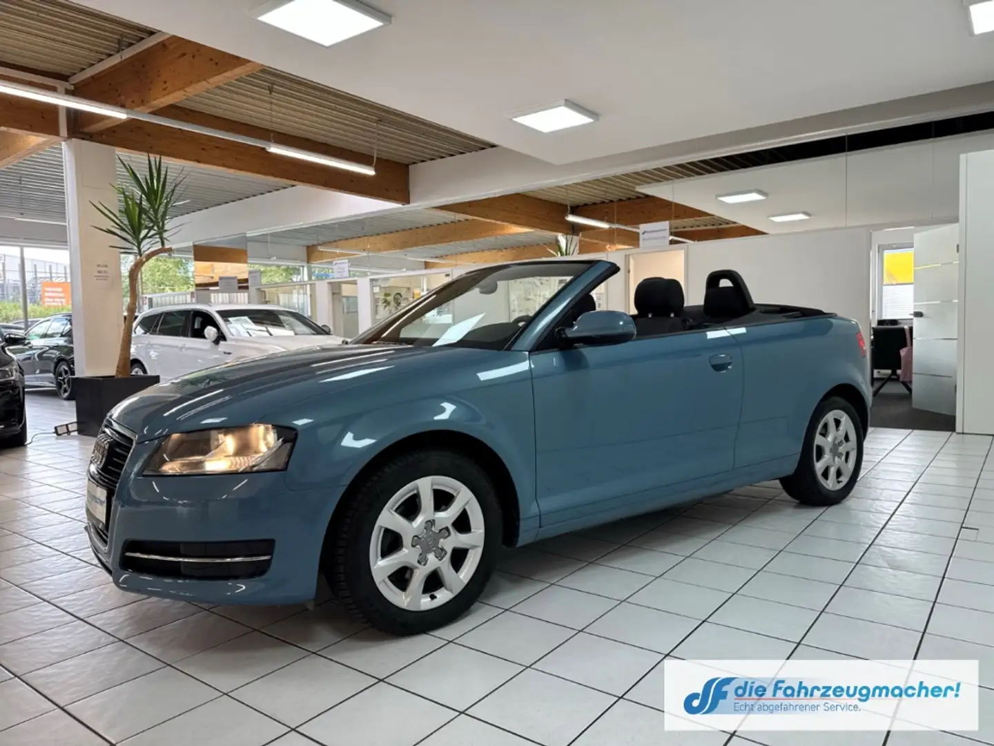 Audi A3 Cabriolet Attraction 1.2 TFSI AD Alu el.SP Spieg. Blu/Azzurro - 2